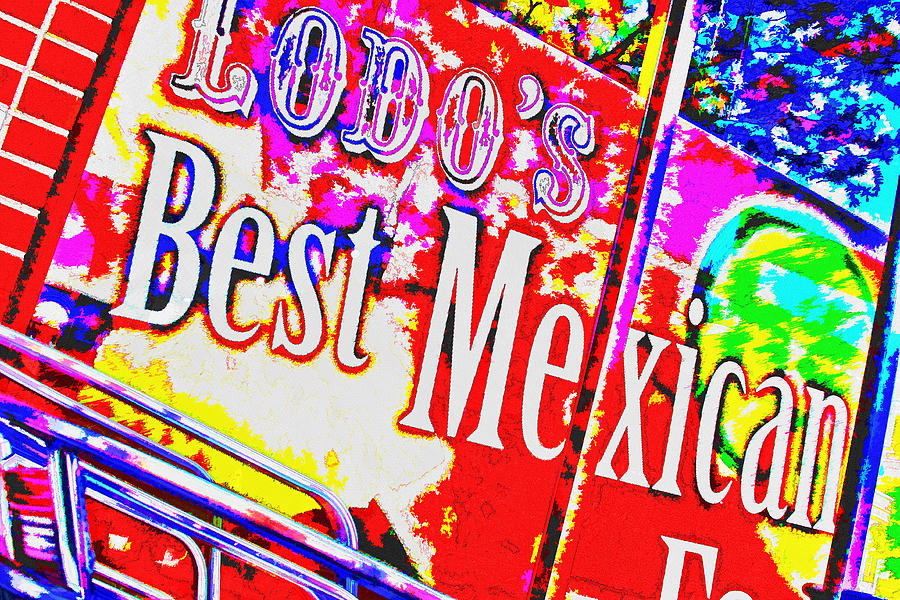 Denver Digital Art - Lodos Best Mexican by Audreen Gieger