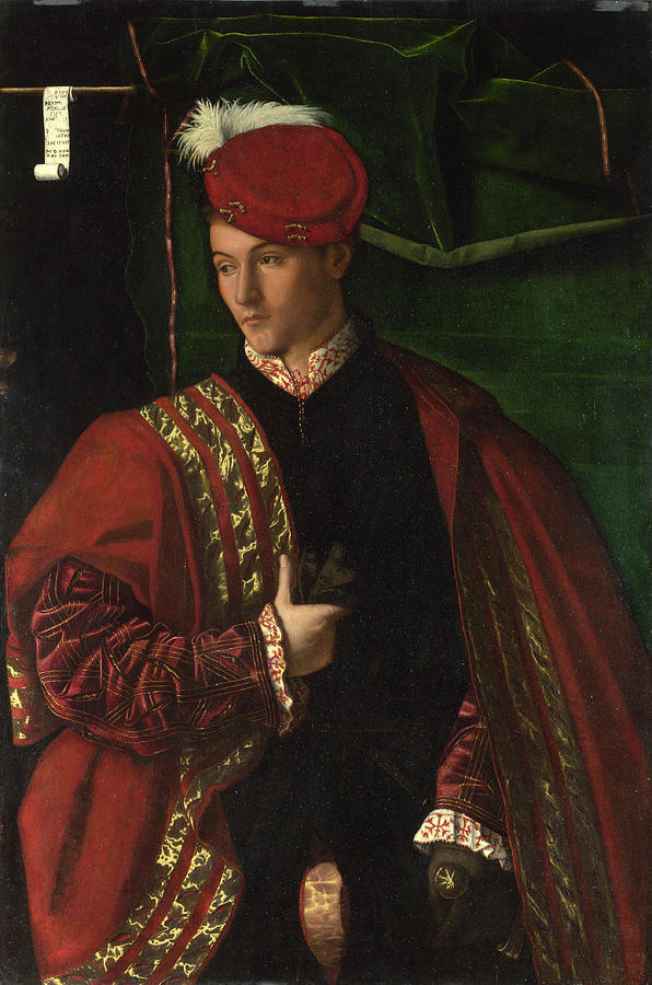 Lodovico Martinengo Painting by Bartolomeo Veneto