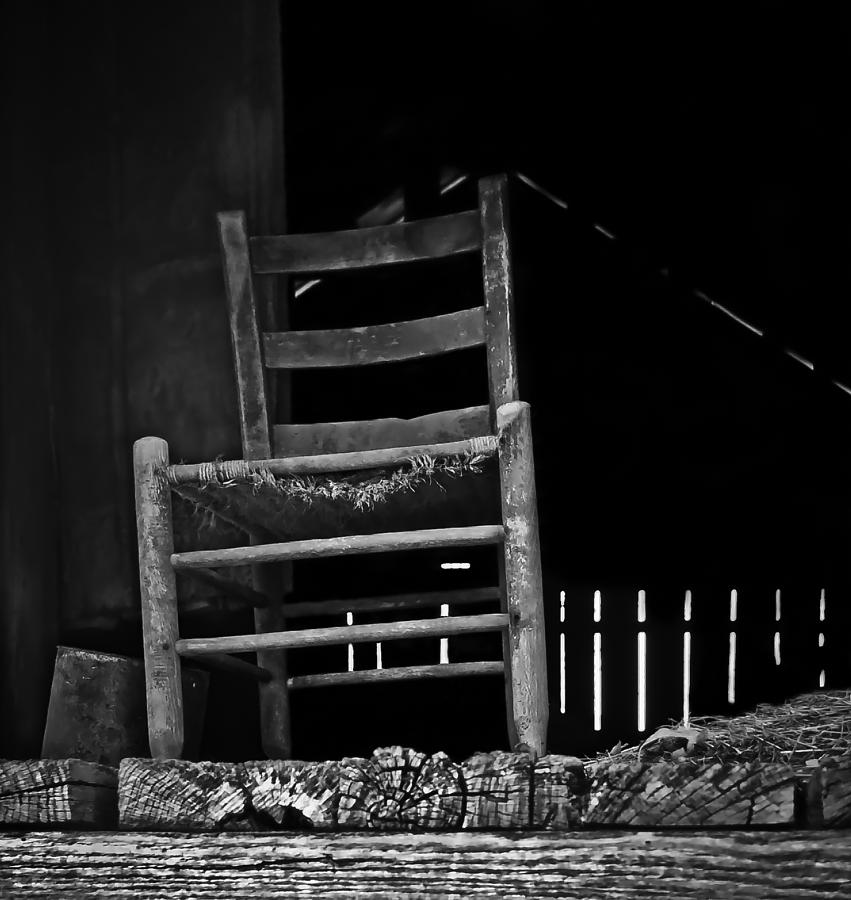 Loft Chair 2 in b/w Photograph by Greg Jackson