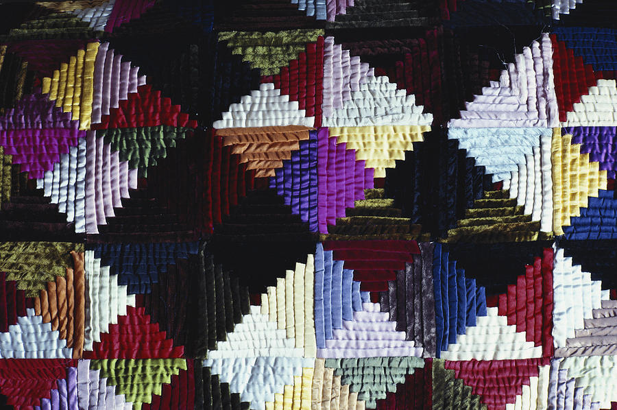 Log Cabin Style Quilt Photograph By James Steinberg