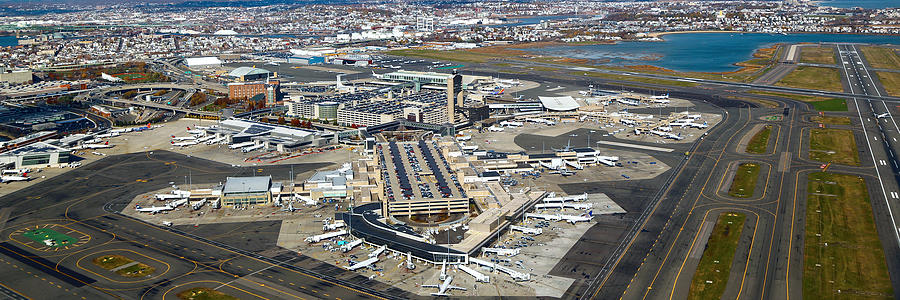 Logan Airport Photograph by Mitch Cat