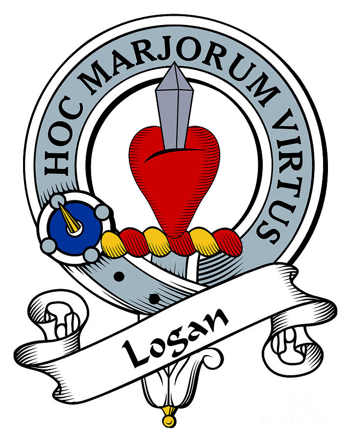 Logan Clan Badge Digital Art by Heraldry - Pixels