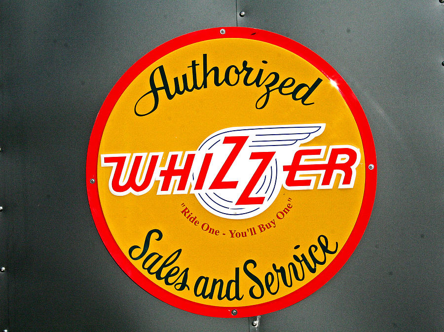 Logo for Whizzer Photograph by Joseph Coulombe