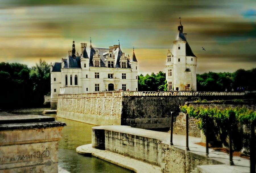 Castle Photograph - Loire Valley Chateau by Diana Angstadt