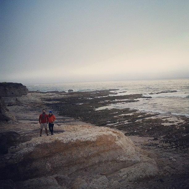 @loki8999 And I On The Sea Cliffs Of Photograph by Katherine Fernandez
