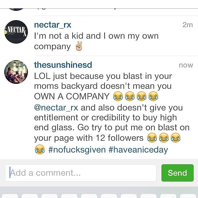 Lol @nectar_rx You Think You Own A Photograph by Sunshine SD