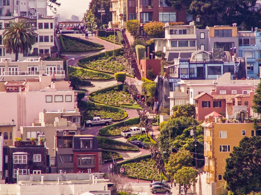 Lombard Street. Photograph by Leroy McLaughlin - Fine Art America