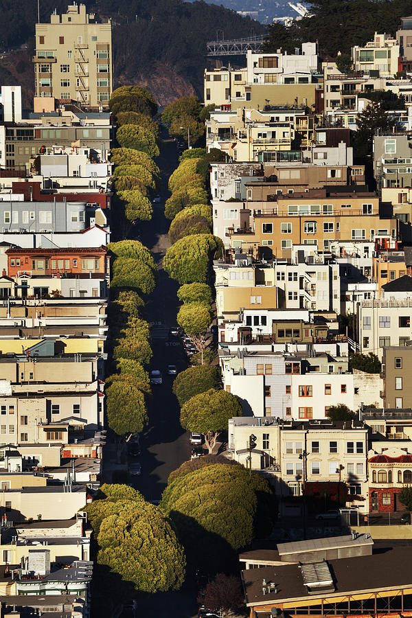 Lombard Street Photograph by Milind Desai