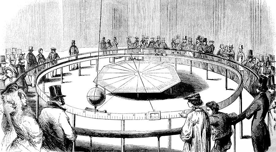 Léon Foucault, Pendulum Experiment Photograph by Science Source
