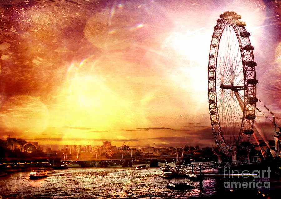 London - London Eye Photograph