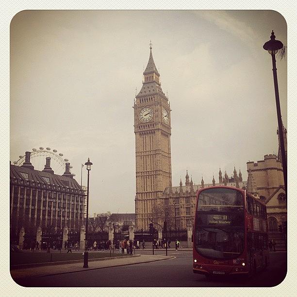 London Photograph - London. #bigben #londoneye #london by Ashley Millette