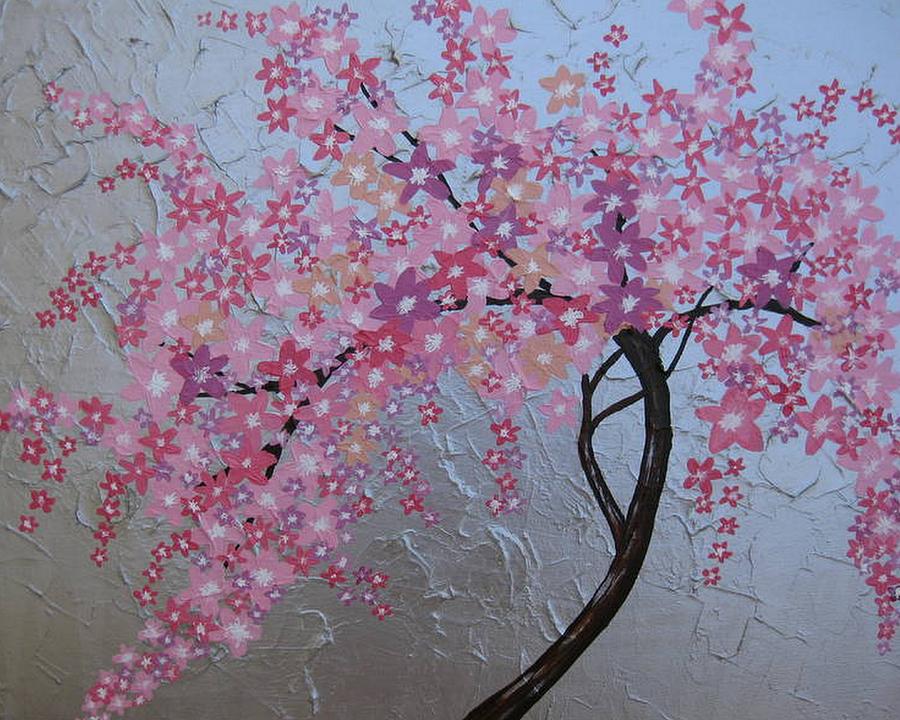 London Blossoms Painting