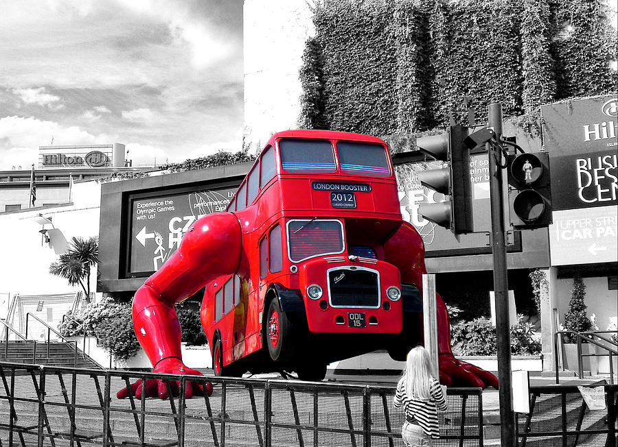 London Booster 2012 Photograph by Pedro Fernandez