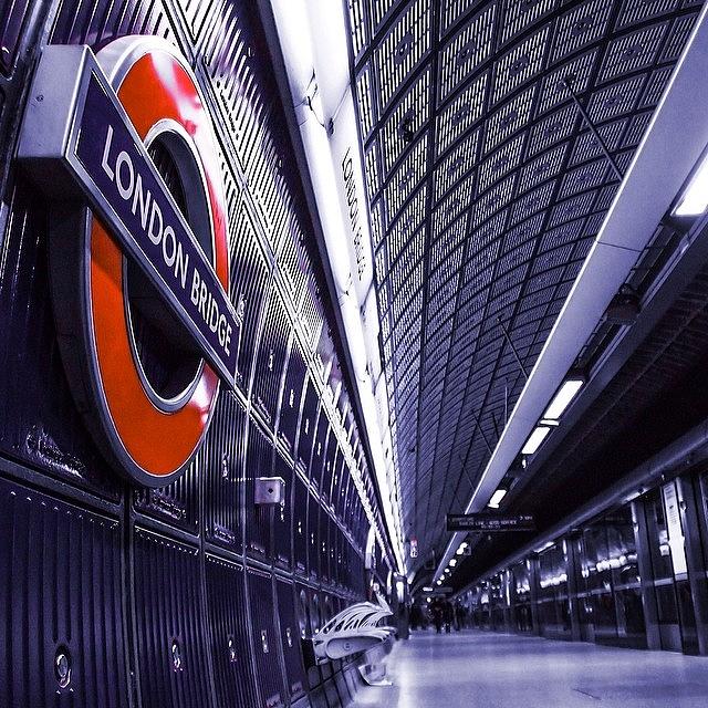 London Photograph - London Bridge, London Underground by Neil Andrews