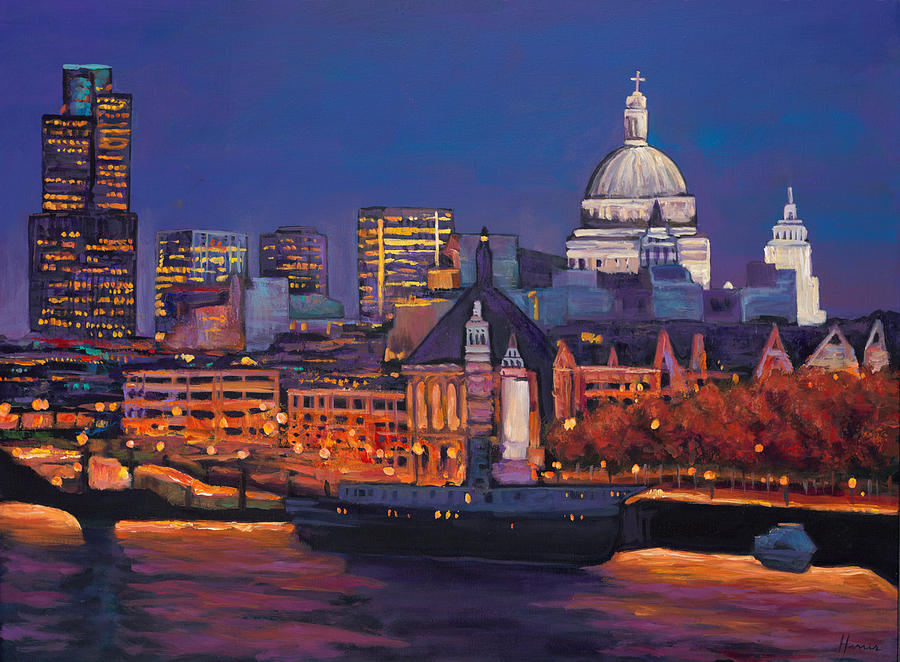 London Painting - London Calling. by Johnathan Harris