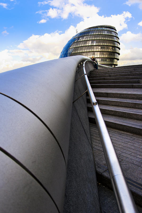 London Photograph - London City Hall by Mark E Tisdale