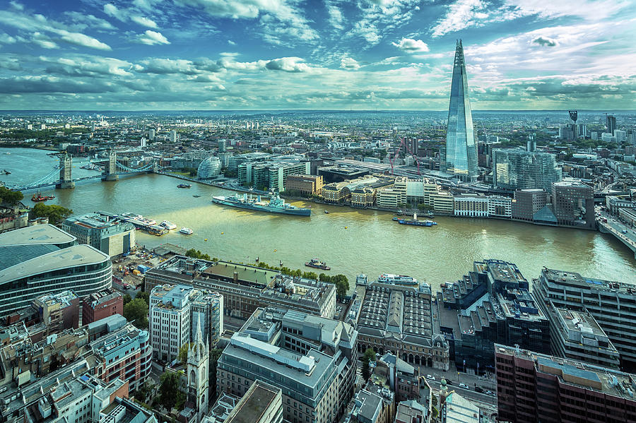 London Cityscape Photograph by Peter Zelei Images