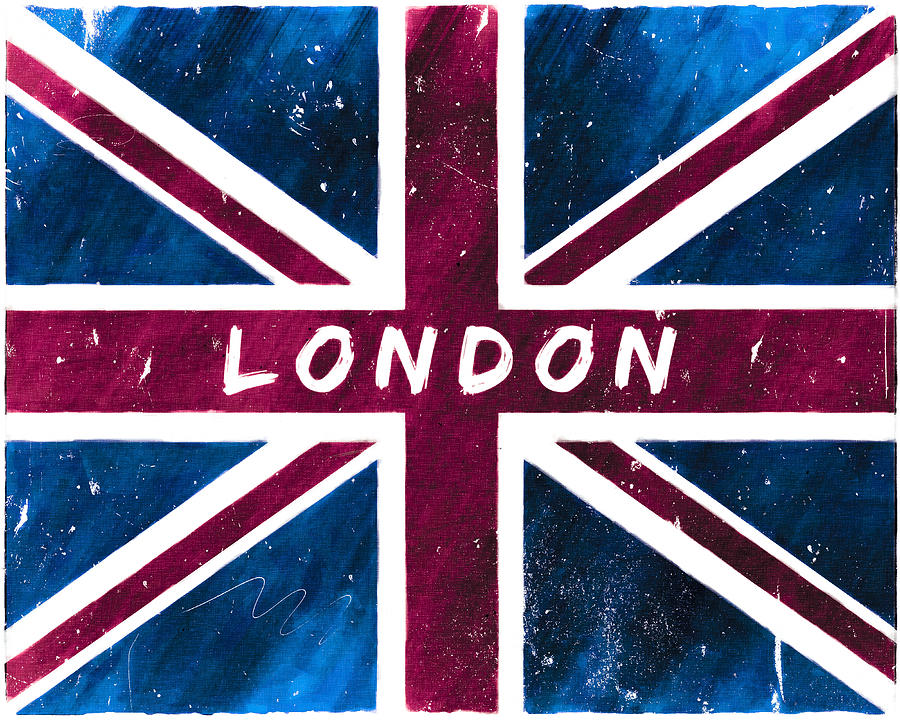 London Distressed Union Jack Flag Digital Art by Mark E Tisdale