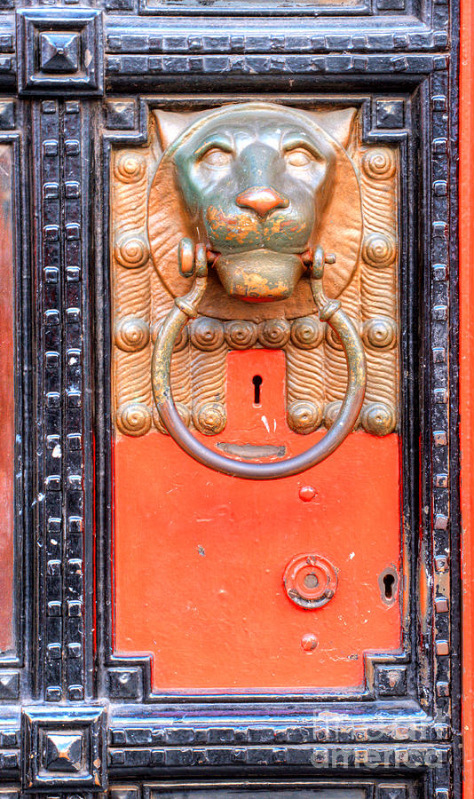 London Doorknocker Photograph by Deborah Smolinske