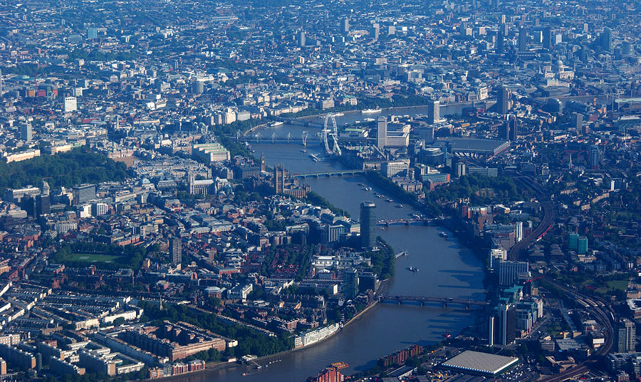 London England Uk Aerial Photograph By Mike Prittie - Fine Art America