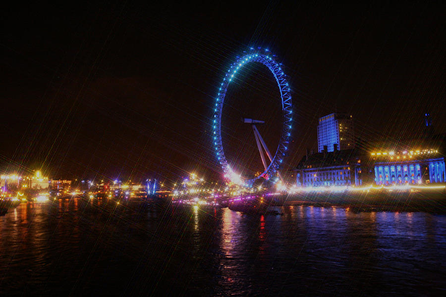 London Eye Art Photograph by Doc Braham
