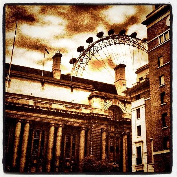 London Eye Photograph by James McCartney