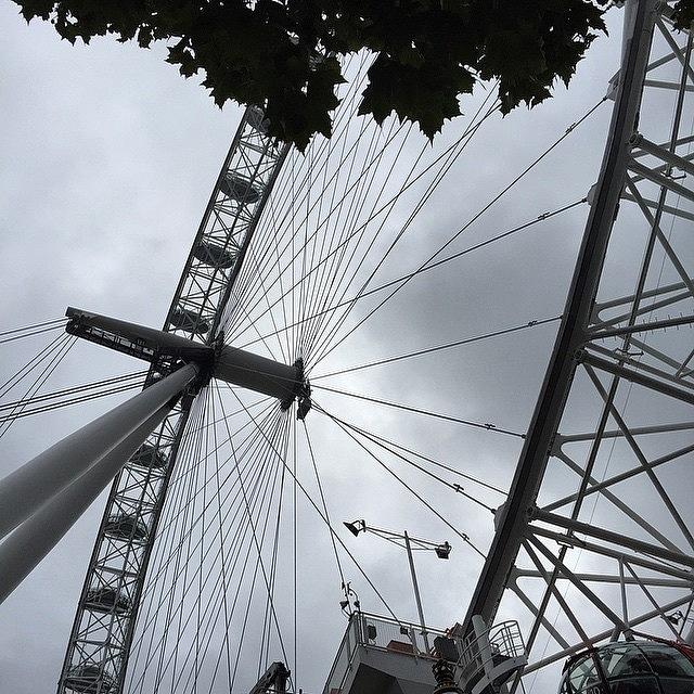 London Photograph - London Eye. #london #uk #eye by Srivatsa Ray