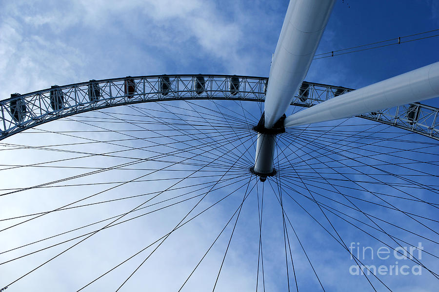 London Photograph - London Eye by Melissa Petrey