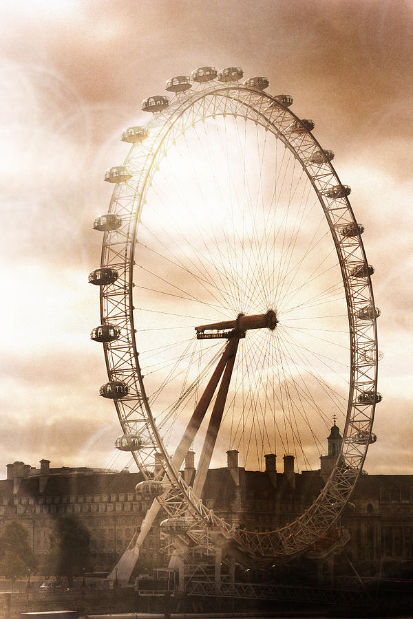 London Eye Refraction Photograph by Hermes Fine Art