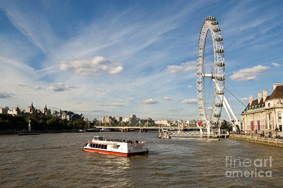 London Eye Photograph by Rick Piper Photography