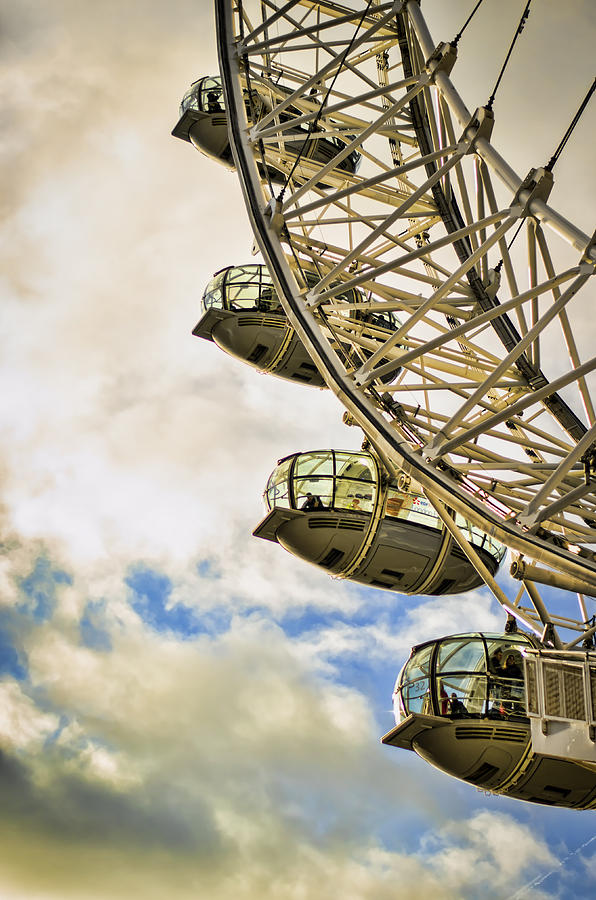 London Eye View Photograph by Heather Applegate
