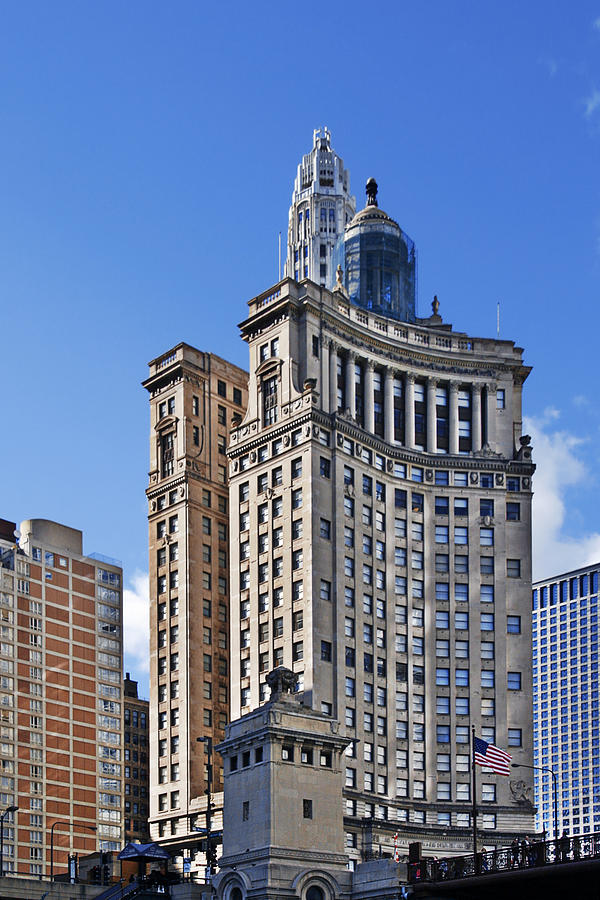Chicago Photograph - London Guarantee and Accident Building Chicago by Alexandra Till