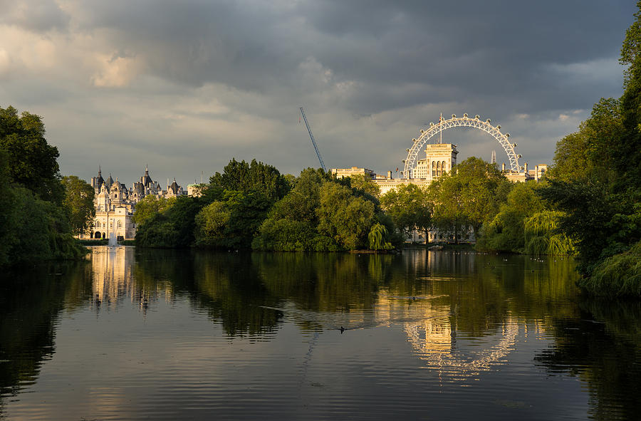 London - Illuminated and Reflected Photograph by Georgia Mizuleva