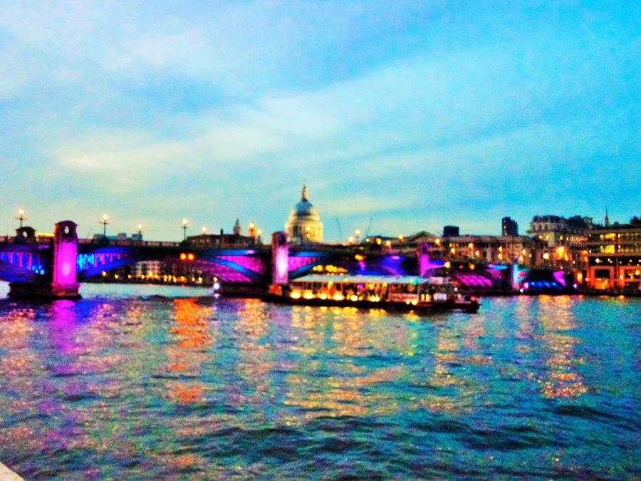 Towers Photograph - London In Evening by Neha Gupta