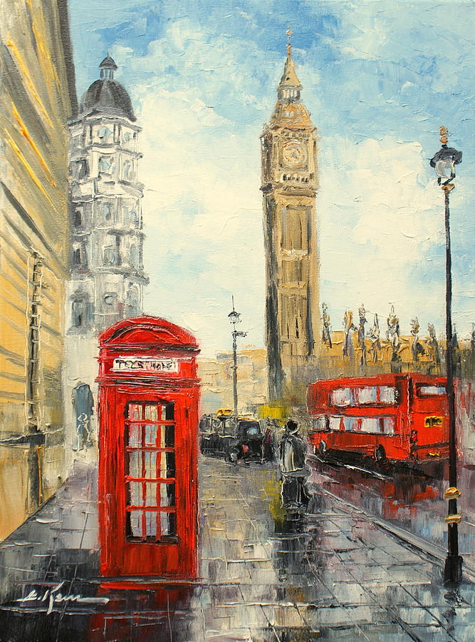 London Painting by Luke Karcz