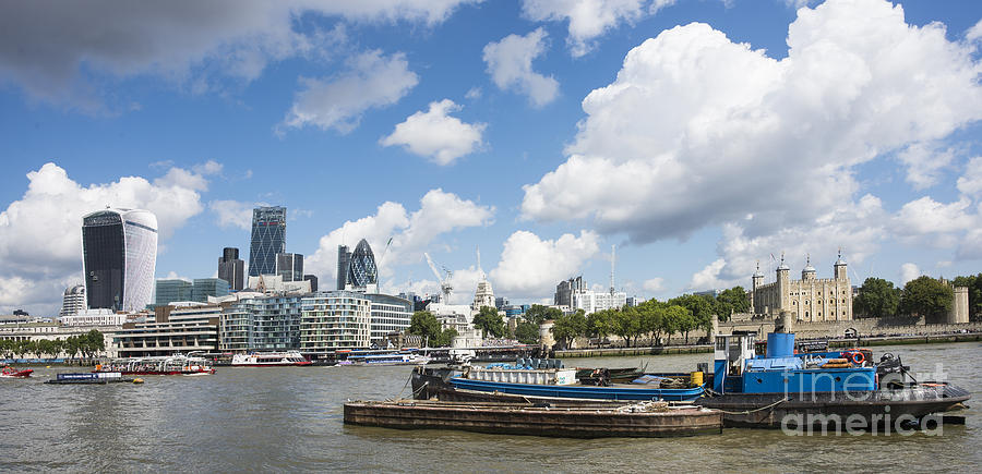 London Panoramic Photograph by Donald Davis