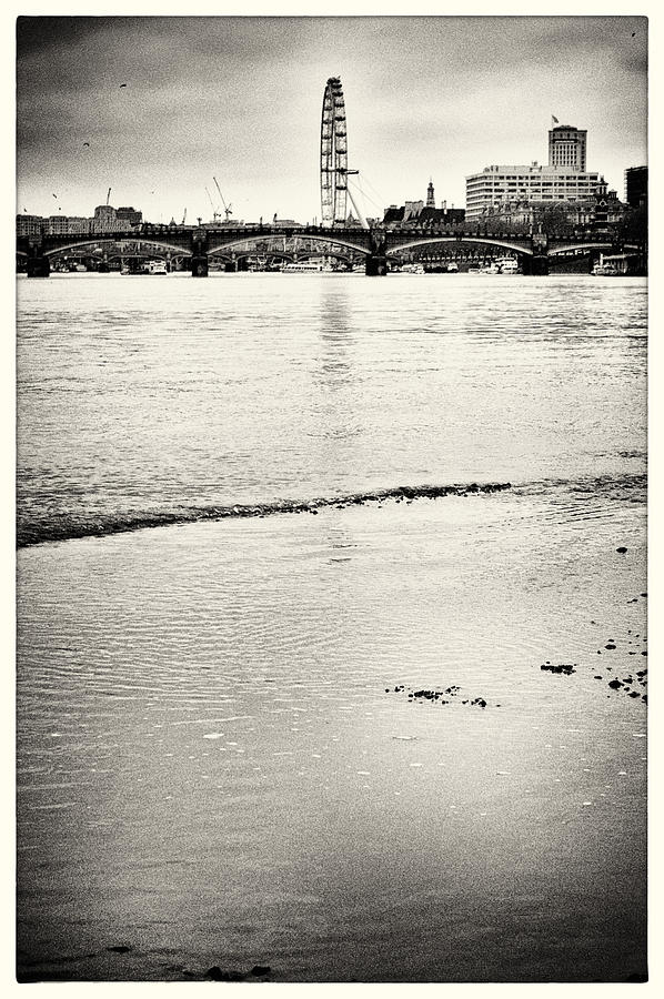 London sights at low-tide 1 Photograph by Lenny Carter