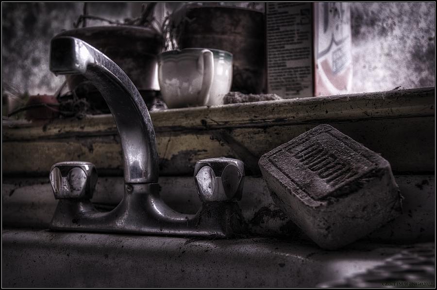 London Sink and Soap Photograph by Jason Green