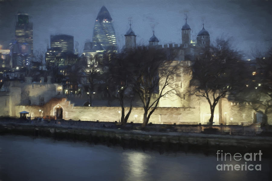 Architecture Photograph - London Skyline by Julie Woodhouse