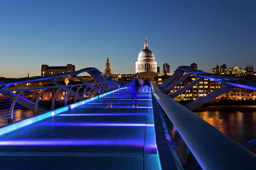 London - St Pauls Cathedral And Photograph by  Ultraforma 