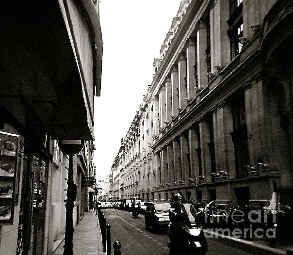 London Photograph - London Street by Anita Lewis