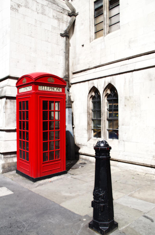 London Telephone Box Photograph by Sharon Popek