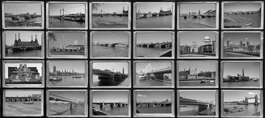 London Thames Bridges Photograph by David French