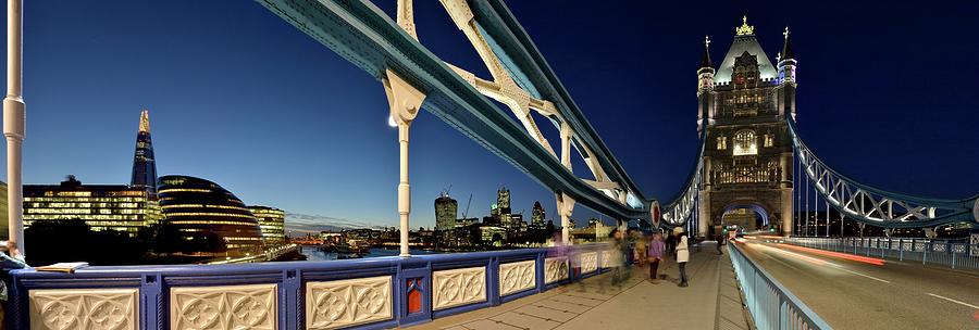 London, Tower Bridge  At Twilight Photograph by Vladimir Zakharov
