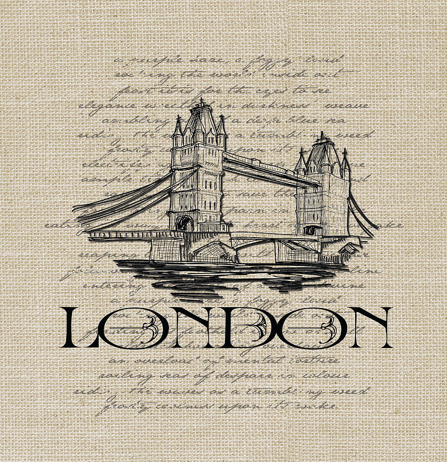 London Tower Bridge  Digital Art by Jaime Friedman