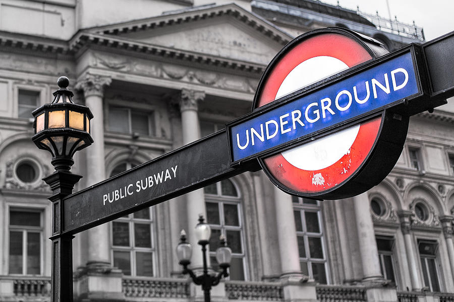 London Underground 2 Photograph by Nigel R Bell