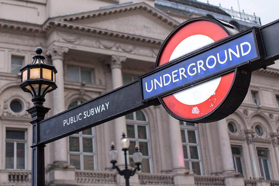 London Underground 1 Photograph by Nigel R Bell