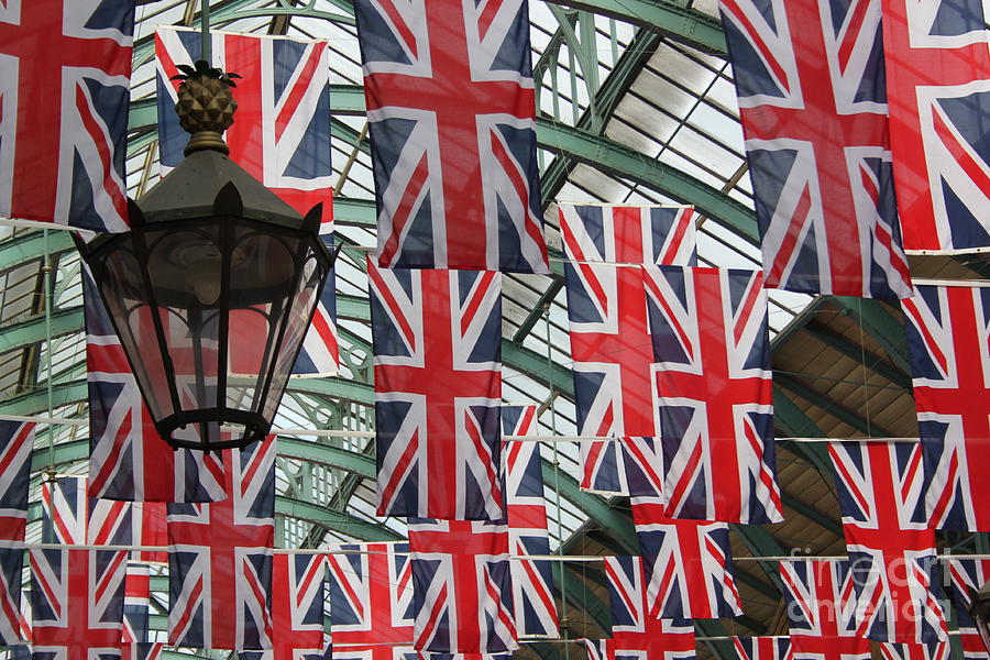London Union Jack Photograph by Roger Lighterness