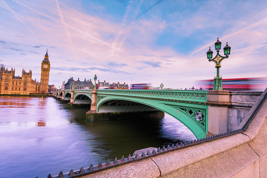 London Westminster Bridge Photograph by Deimagine
