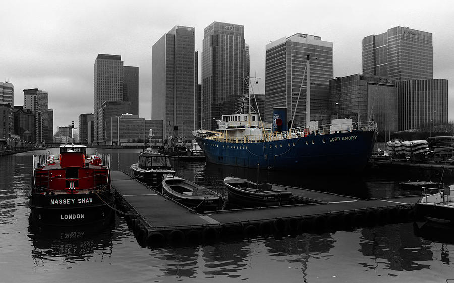 Londons Docklands Photograph by Martin Newman